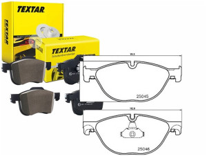 Klocki Hamulcowe Bmw Przód F01 F02 F10 525-550 Tex
