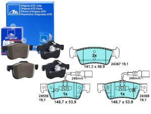 Klocki Hamulcowe Ceramiczne Vw Touareg 2.5d-6.0 10