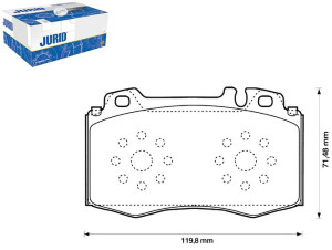Klocki Hamulcowe Ceramiczne Mercedes C (cl203) C T