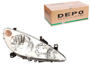 Reflektor Peugeot 307 H1 H7 00-09 Pr Depo