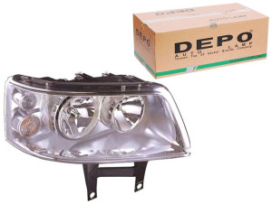 Reflektor Vw Transporter V 03-15 Pr Przezroczysty