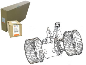 Silnik Dmuchawy Bmw 5 E60 03- 6 E60 04- Behr Hella