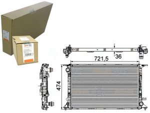 Chłodnica Silnika Behr Hella 4g0121251b 8k0121251h