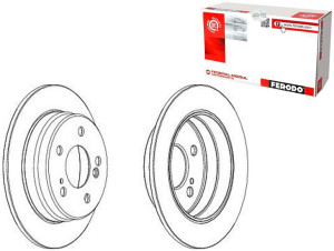 Tarcze Hamulcowe 2szt Mercedes 190 (w201) Coupe (c