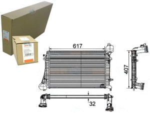 Intercooler Behr Hella 3c0145803e 3c0145803g 04701