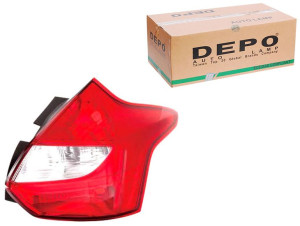 Lampa (kolor Kierunkowskazu Biały Kolor Szkła Czer