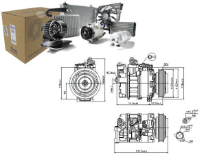 Sprężarka Klimatyzacji Land Rover Freelander Mg Mg