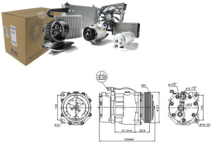 Sprężarka Klimatyzacji Vw Lt 28-35 Ii Lt 28-46 Ii