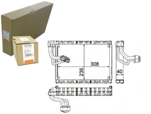 Parownik Klimatyzacji Behr Hella 8k2898191 8k28989