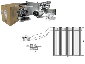 Parownik Klimatyzacji Audi A4 1.6-4.2 11.00-03.09