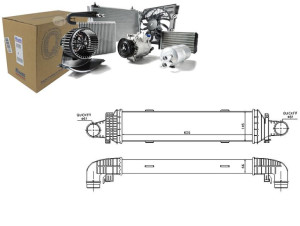 Intercooler Mercedes C (c204) C T-model (s204) C (