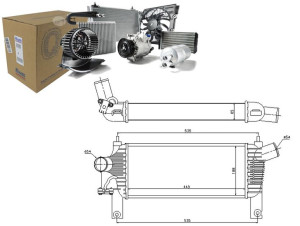 Intercooler Nissan Np300 Np300 Navara Pathfinder I