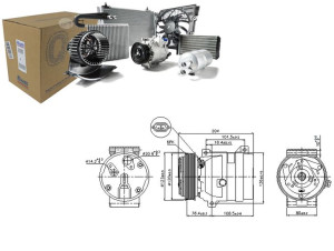 Sprężarka Klimatyzacji Nissan Interstar Primastar