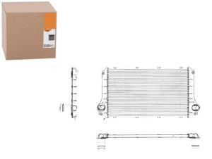 Intercooler Toyota Corolla Verso Avensis 05- 2,0 2