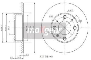 Tarcza Hamulcowa Fiat