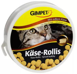 Gimcat Kase Rollis pastylki serowe dla kota 200g (400 szt.)