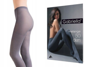Rajstopy Melange 50 den Grafit Gabriella 3