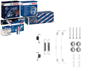 Sprężyny Szczęk Ham. Nissan Kubistar 03-09 Bosch
