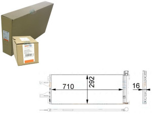 Skraplacz Behr Hella 1610115880 6455ep 6455hc 1343