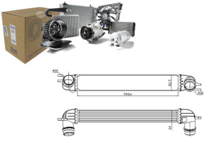 Intercooler Mini (r56) (r57) (r58) (r59) Clubman (