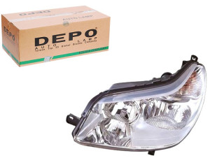 Reflektor (h1/h7 Elektryczny Kolor Wkładu: Chromow