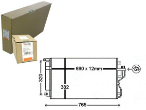 Skraplacz Chłodnica Klimatyzacji [behr Hella]
