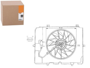 Wentylator Chłodnicy Mercedes W210 1,8-3,2b Nrf
