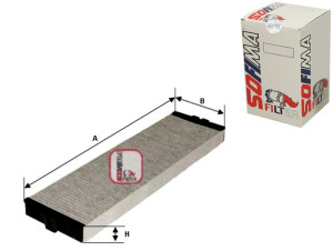 Filtr Kabiny Z Węglem Lancia Thesis 2.0-3.2 07.02-