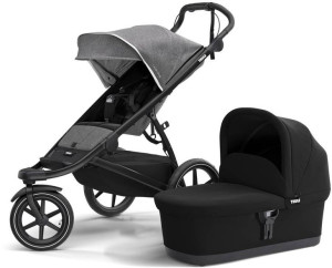 THULE WÓZEK Urban Glide 2 Grey Mel + bassinet