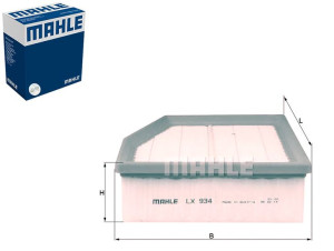 Filtr Powietrza Mahle 3d0129620b E665l01 C23124