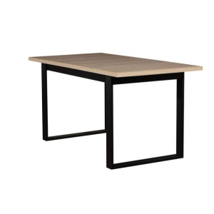 Stół rozkładany 160/200x80  LOFT metalowe nogi