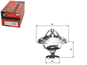 Termostat Citroen Ford Peugeot Renault Gates