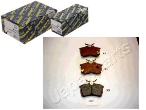 Klocki Hamulcowe Honda Tył Accord 98-08 Japanparts