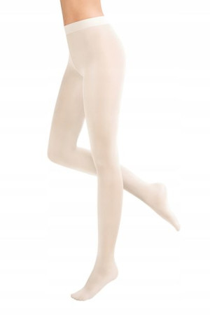 Rajstopy microfibre 40 den Bianco r.5
