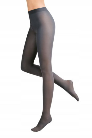 Rajstopy microfibre 40 den Grafit r.2