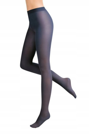 Rajstopy microfibre 40 den Navy Gabriella r.3