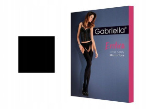Rajstopy Strip Panty Microfibre 100D Gabriella 1/2