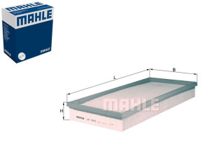Filtr Powietrza Mahle 6400940204 U789 Ag1675 Ap034