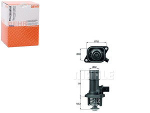 Termostat Vw 105c Golfiv A3 Behr