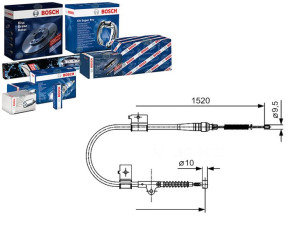 Linka Hamulca Ręcznego Nissan Terrano Ii 2.4/2.7d/