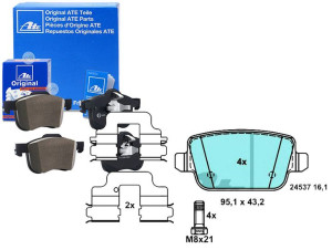 Klocki Hamulcowe Ceramiczne Ford Focus Ii Galaxy K