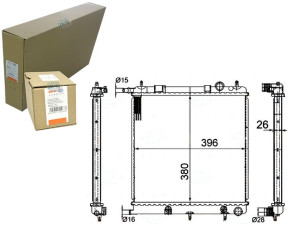 Chłodnica Silnika Behr Hella 1330w8 1330c2 133395