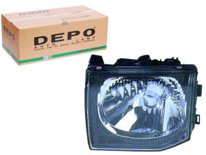 Reflektor (h4 Elektryczny Kolor Wkładu: Chromowany