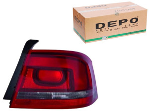 Lampa (część Zewnętrzna Kolor Szkła Czerwony/dymio