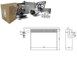Parownik Klimatyzacji Bmw 3 (e46) X3 (e83) 1.6-3.2