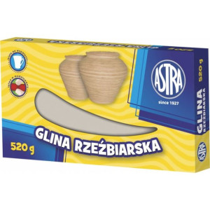 Glina rzeźbiarska 520g Astra