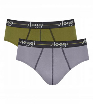 2X Majtki męskie Sloggi Men 2x Midi Start XXL