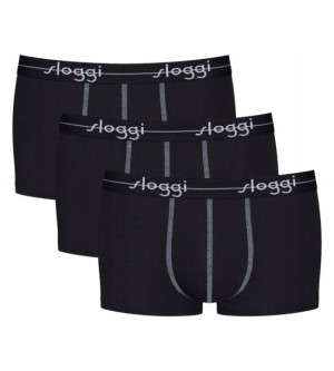 3x Męskie majtki Hipster Sloggi Start Czarne M