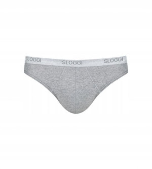 Majtki męskie Sloggi Men Basic Mini Szare XL
