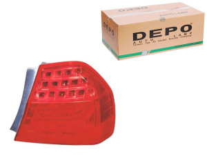 Lampa (kolor Kierunkowskazu Czerwony Kolor Szkła C